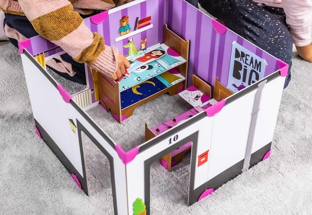 DollsWalls Bedroom Creative and Magic Building Kit