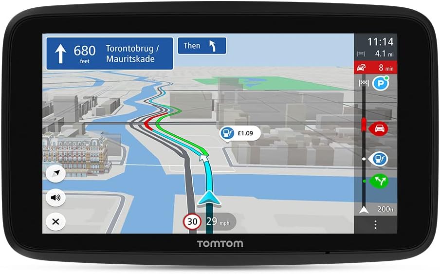 Auction Lot - 1 x UNTESTED TomTom Car Sat Nav GO Discover, 6 Inch, with Traffic Congestion and Speed Cam Alerts 