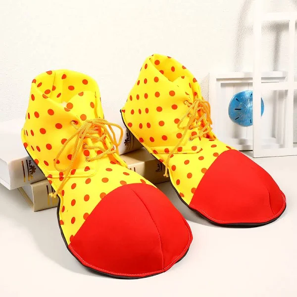 Auction Lot - 5 x Brand New Clown Shoes - Adult Carnival Party Performance Costume 