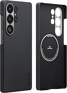 PITAKA Samsung Galaxy Magnetic S25 Ultra Case Super Thin and Light Aramid Fibre Rugged Cove