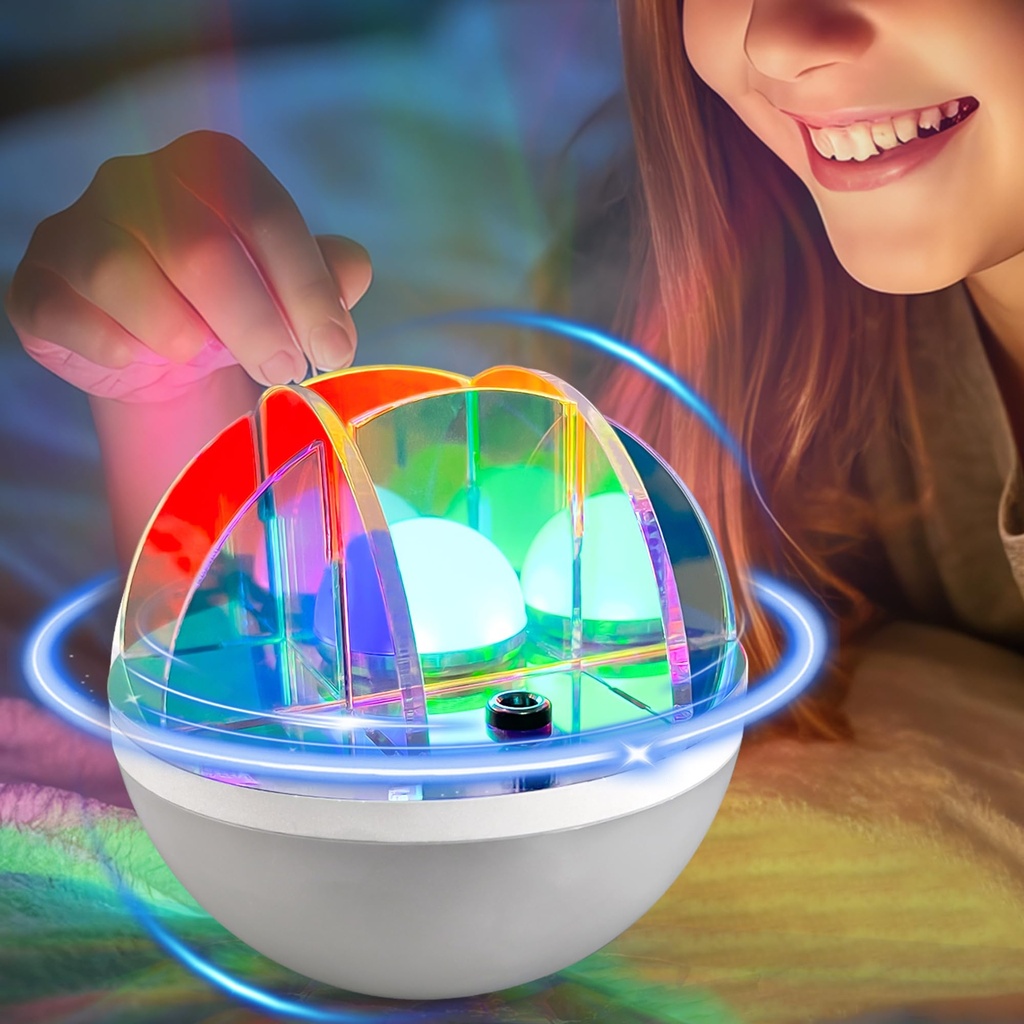 Apexxus Northern Lights Projector Sensory Lights - 3 Adjustable Aurora Projector