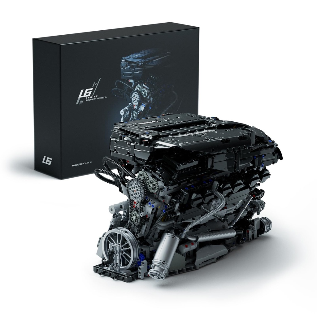 Nifeliz L6 Engine Building Set, Advanced Collectors Engine Model Set