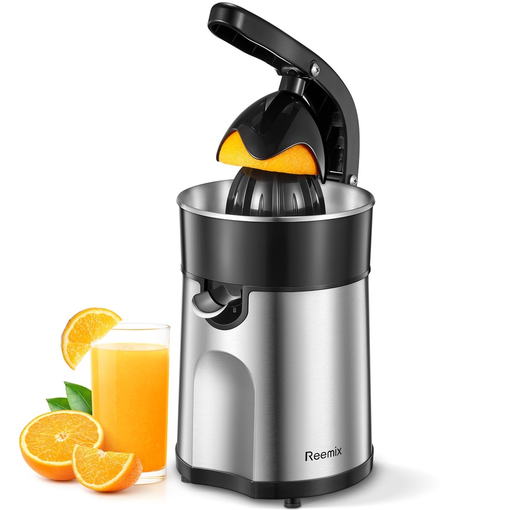 Electric Citrus Juicer, Easy Press Orange Juice Squeezer for Orange, Lemon, and Grapefruit,