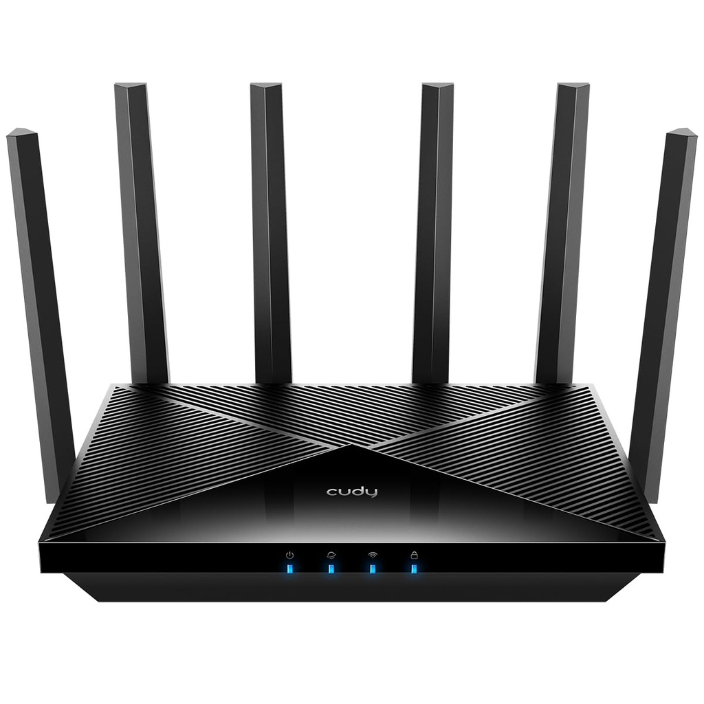Cudy Tri-Band WiFi 7 BE11000 Router, 6-Stream 10 Gbps, 4 ÃƒÂ— 2.5G Ports, Up to 11000Mbps,