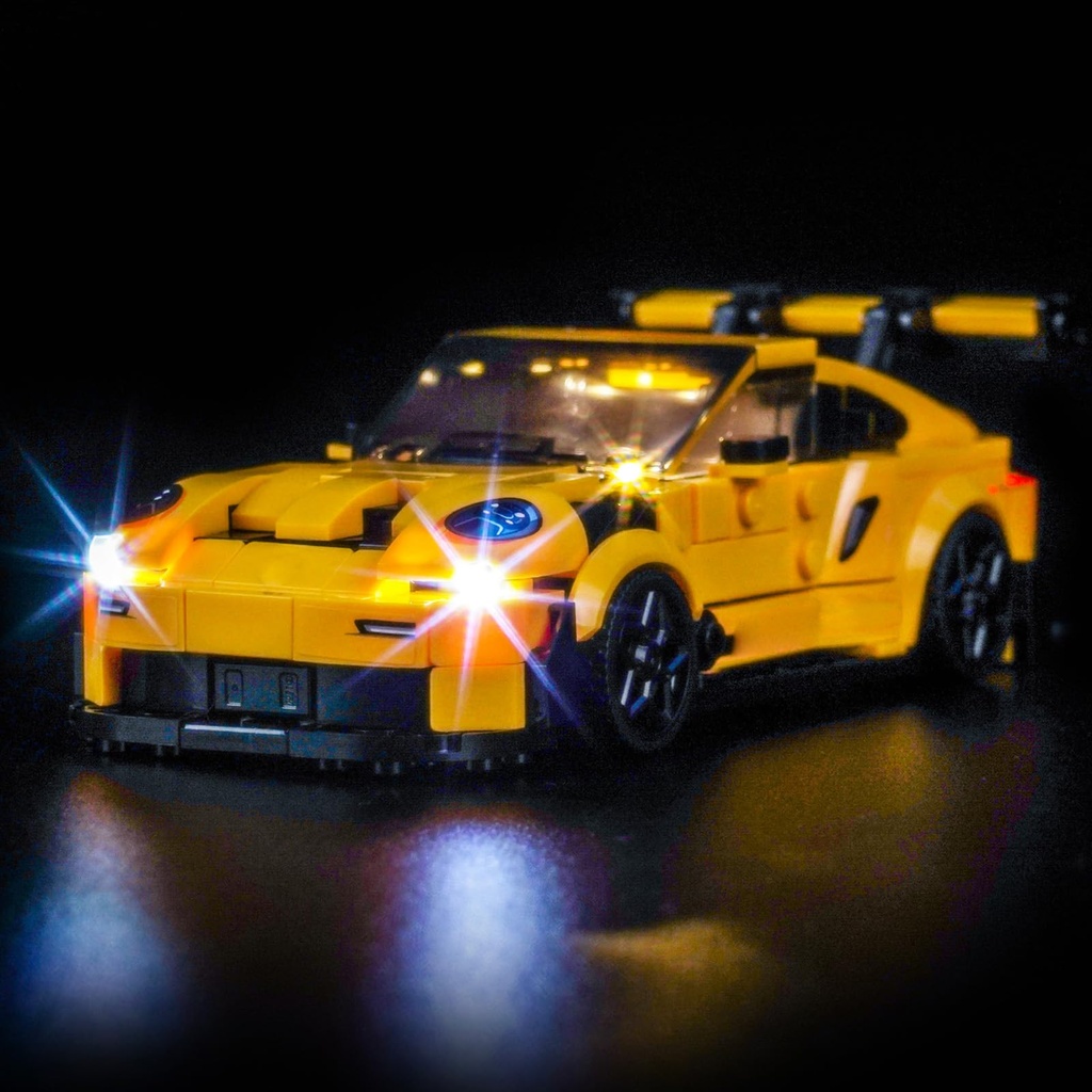 LocoLee Led Light Set Compatible with Lego 77239 Porsche 911 GT3 RS Super Car Led Decoratio