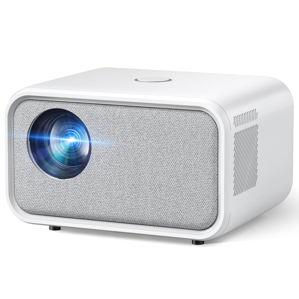 [Buit-in Apps & Auto Keystone] Smart Projector 18000 Lumen Native 1080P Full HD Support 4K