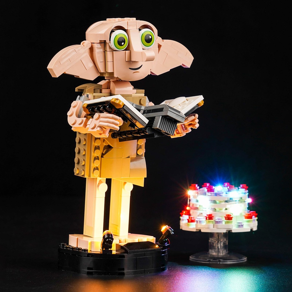 LocoLee Led Light Set Compatible with Lego 76421 Dobby The House-Elf Led Decoration Lighting
