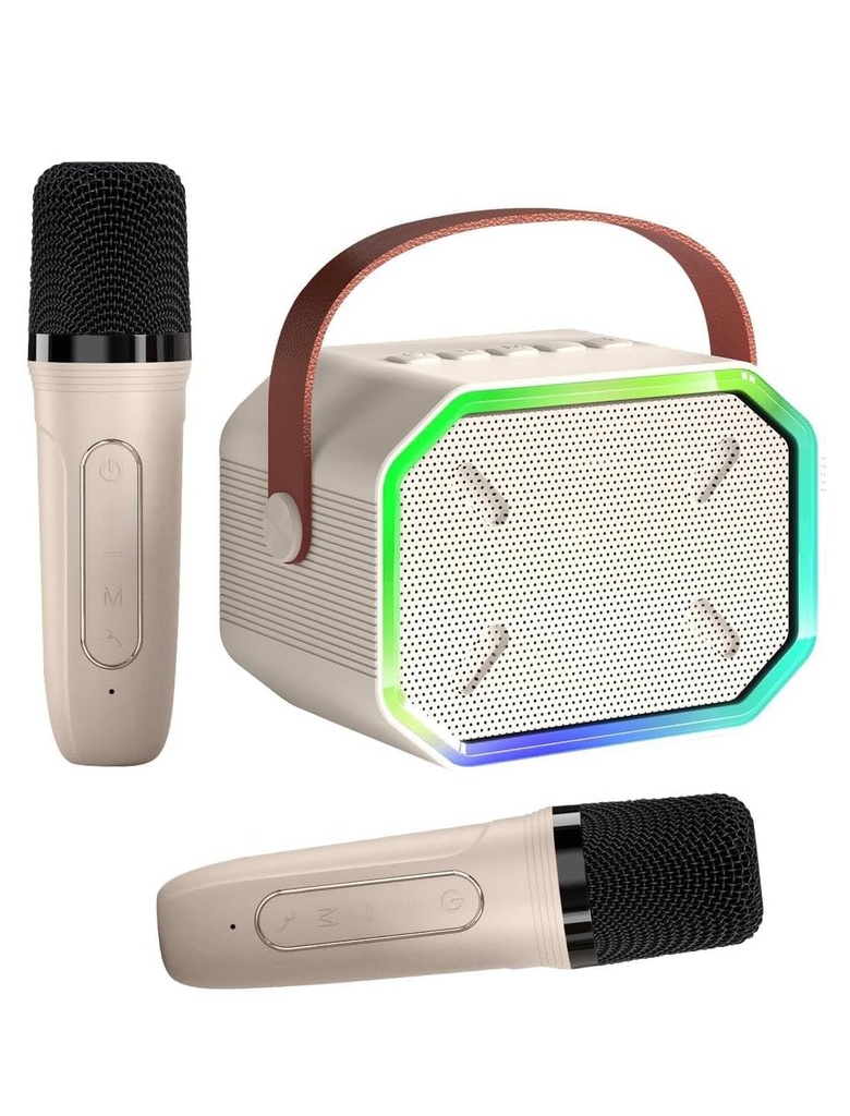 Caiord Karaoke Machine for Kids and Adults,Mini Portable Bluetooth Speakers