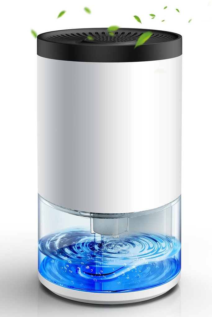 Dehumidifiers for Home, Portable Mini Dehumidifiers for Bedroom, 1000ml Small Electric Dehumidifier