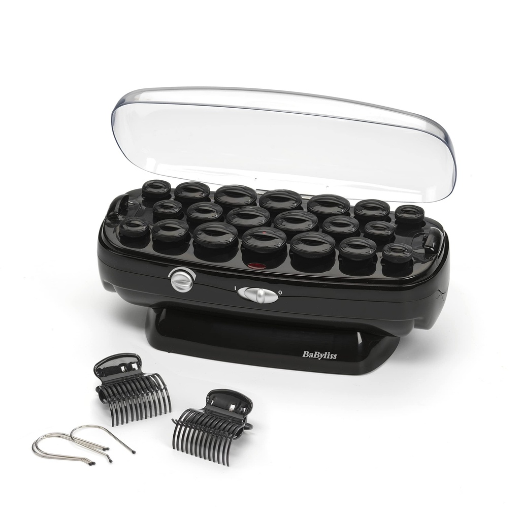 BaByliss Thermo-Ceramic Heated Hair Rollers, Long Lasting Curls  
