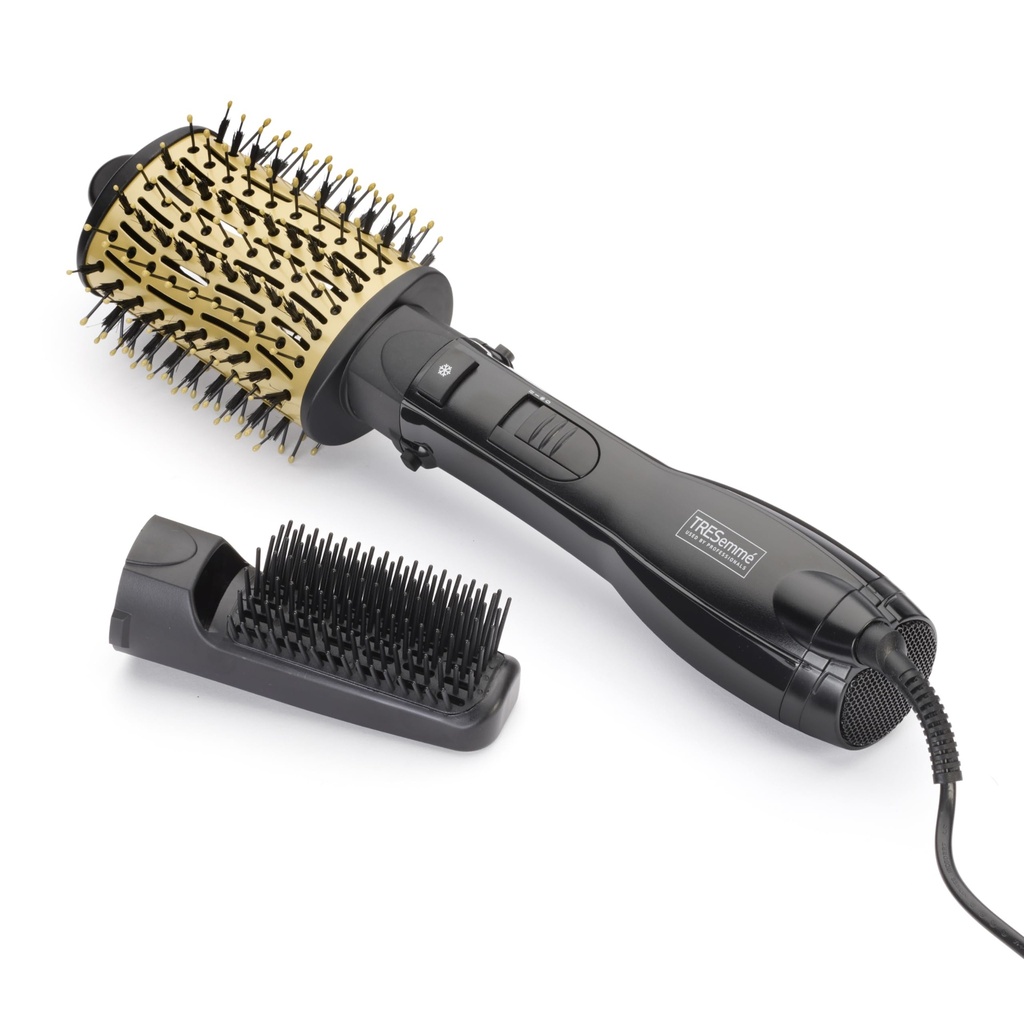 TRESemme 2-in-1 Hair Dryer Brush - Airstyler with Oval Volumizing Brush & Vent Brush 