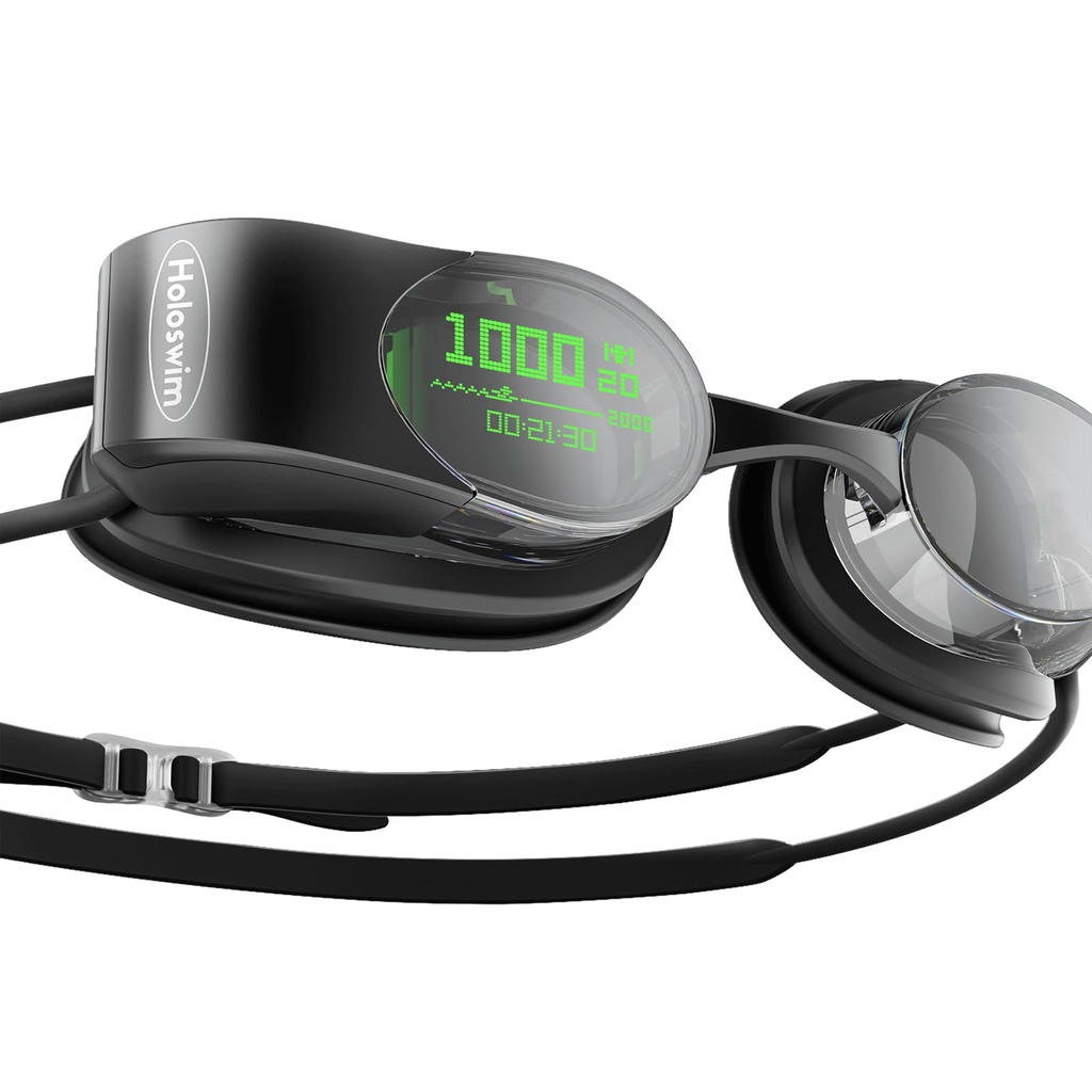 Holoswim 2 GO Smart Swimming Goggles with AR Display & AI Data Analysis