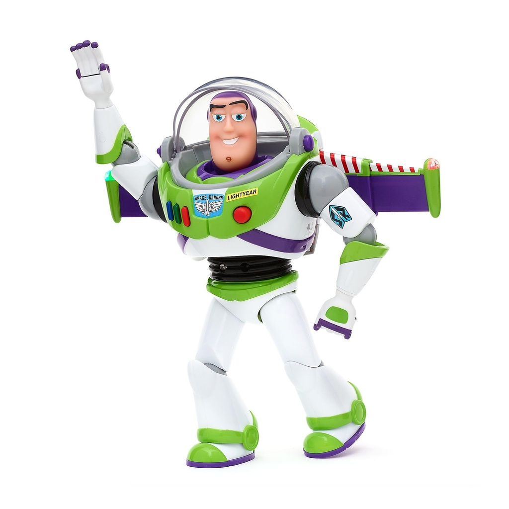 Disney Store Official Buzz Lightyear Interactive Talking Action Figure, Pixar's Toy Story