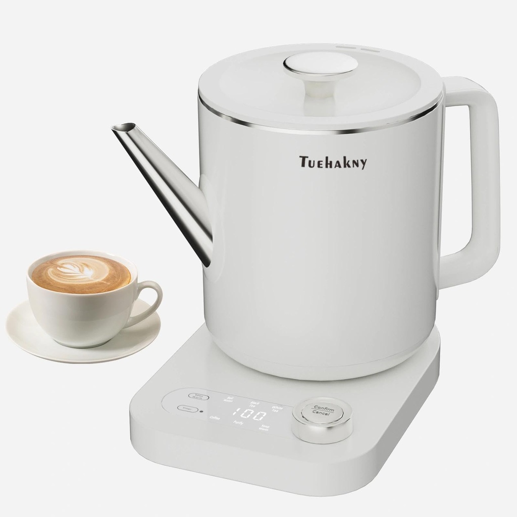 Smart Electric Kettle with Temperature Control, 1L Multifunctional Tea Kettle, 800W