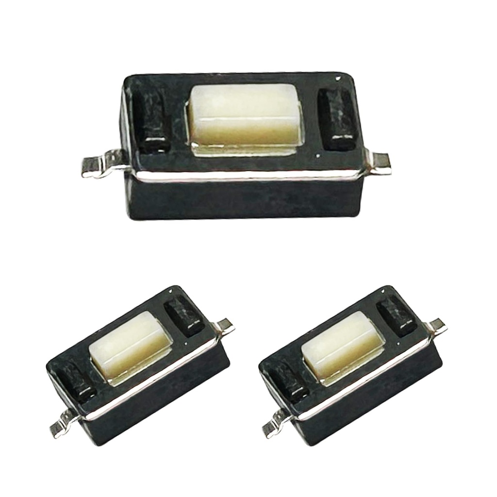 3x6x2.5mm, Tactile Push Button Switch, 2 Pin Surface Mount,SMT Pack of 20