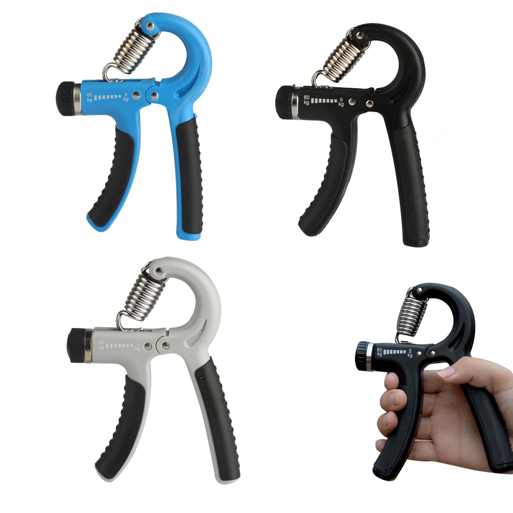 3 Pcs Hand Grip Strengthener, Grip Strengthener, Forearm Strengthener, Adjustable Resistanc