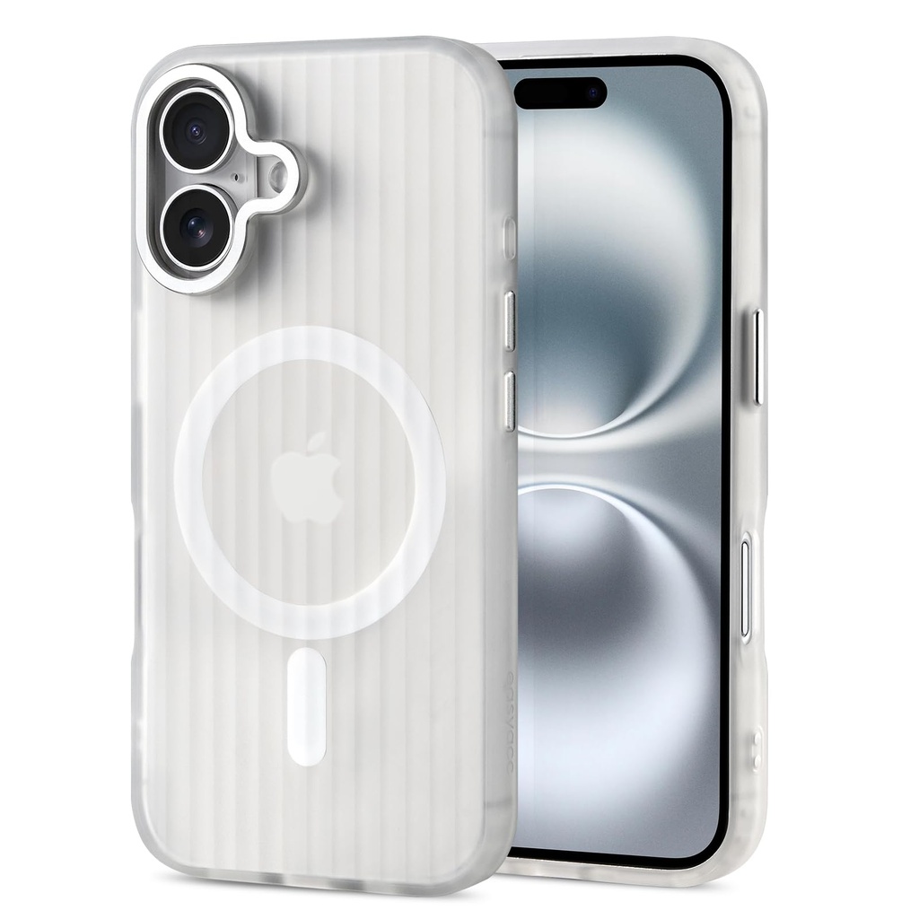EasyAcc for iPhone 16 Plus Case Magsafe,Non-Yellowing,Military Grade Shockproof Protection,