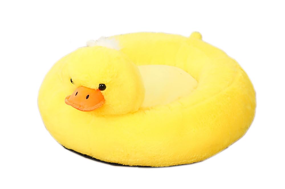 FunnyCos Cute Animal Styling Dog Bed Round Cat Bed Cozy Warm Autumn Winter Indoor Puppy Sof