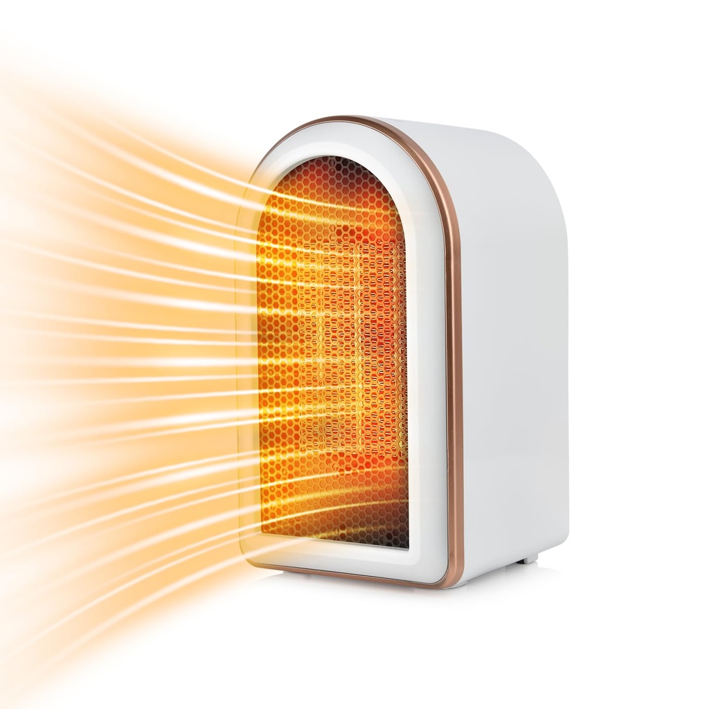 FGHB Electric Heater,Heaters for Home, 1200W Energy Efficient Space Silent Room Heater, Por