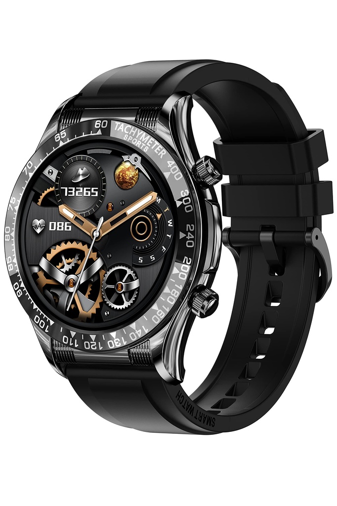 Smart Watch for Men Full Touchscreen Make/Answer Calls Mens Fitness Watches Heart Rate Blood Pressure