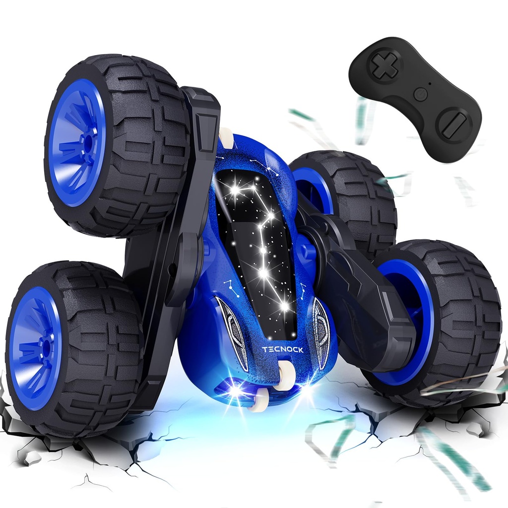 Tecnock 2025 Remote Control Cars with 2.4 Ghz Remote Control 360??Flip Stunts RC Car Monster