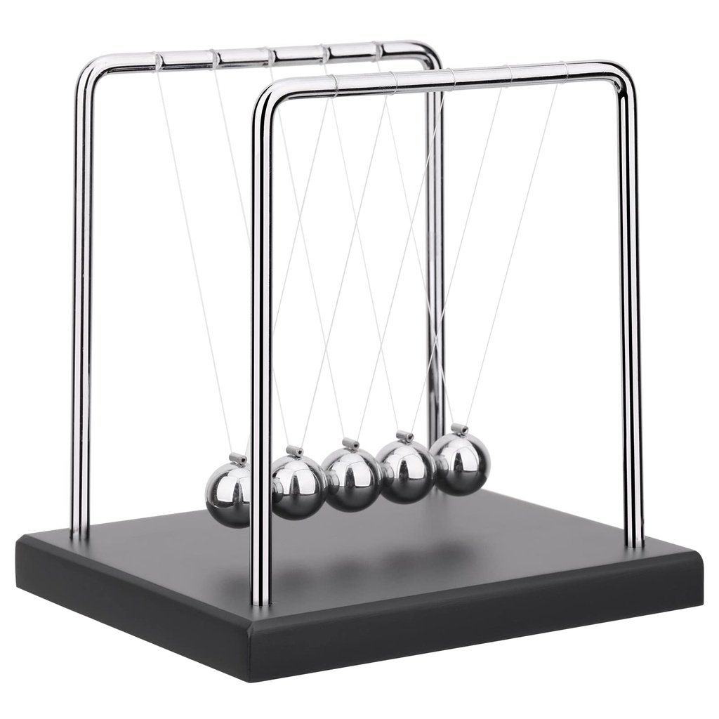 QLKUNLA Newtons Cradle Balance Balls Science Physics Gadget Desktop Decoration Kinetic Motion
