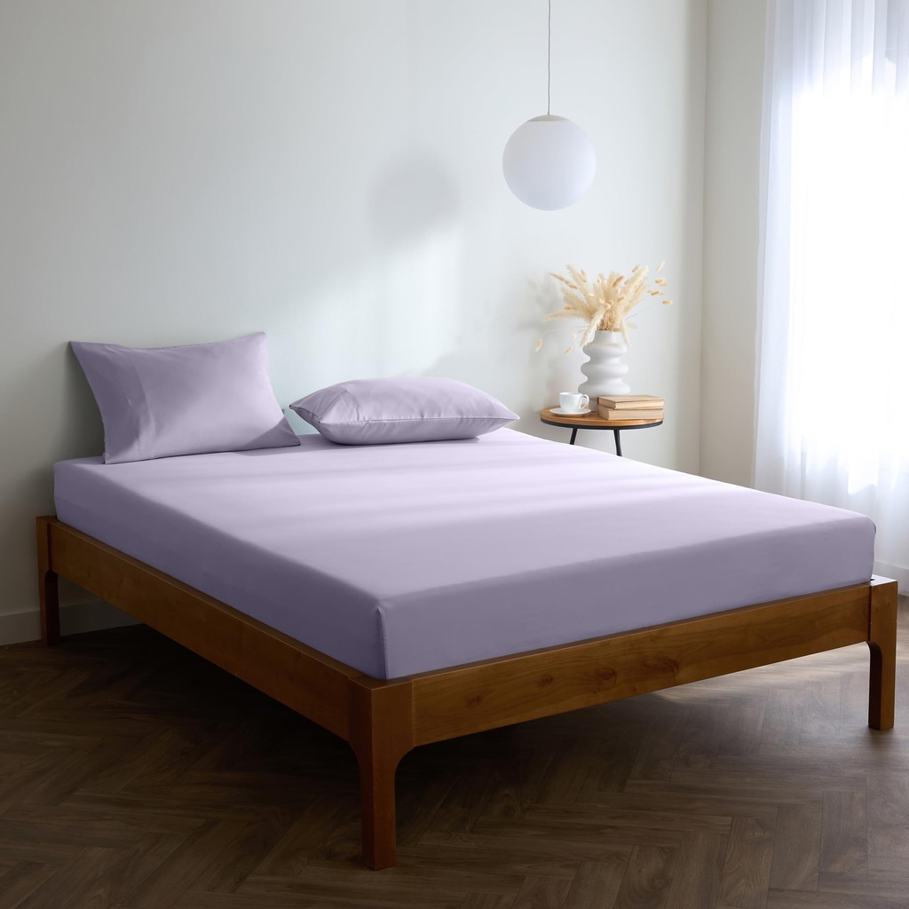 Mellanni Super King Fitted Sheet - All Around Elastic - 40 Cm Extra Deep - Soft Microfiber,