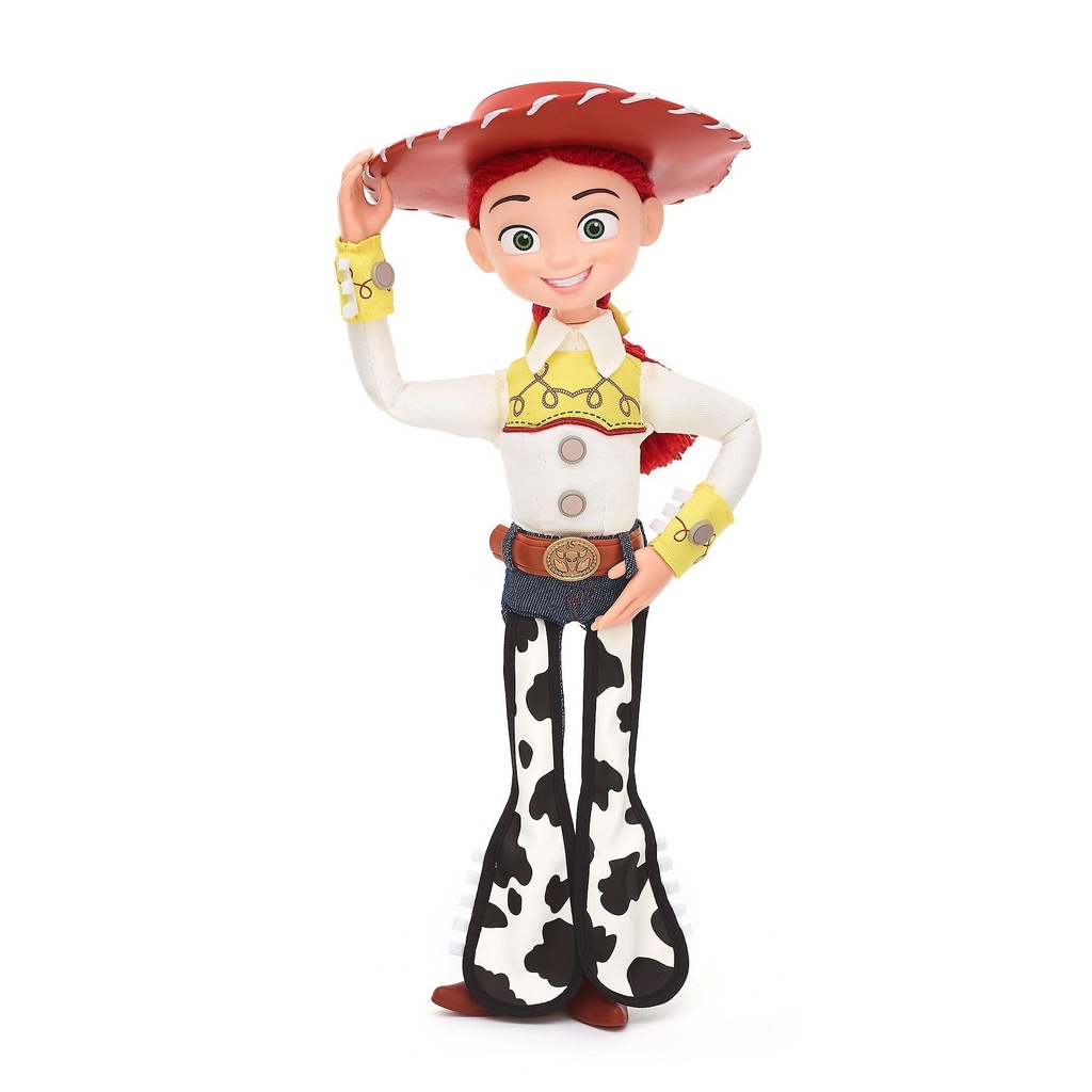 Disney Store Official Jessie Interactive Talking Action Figure, Pixar's Toy Story, 36cm/14cm