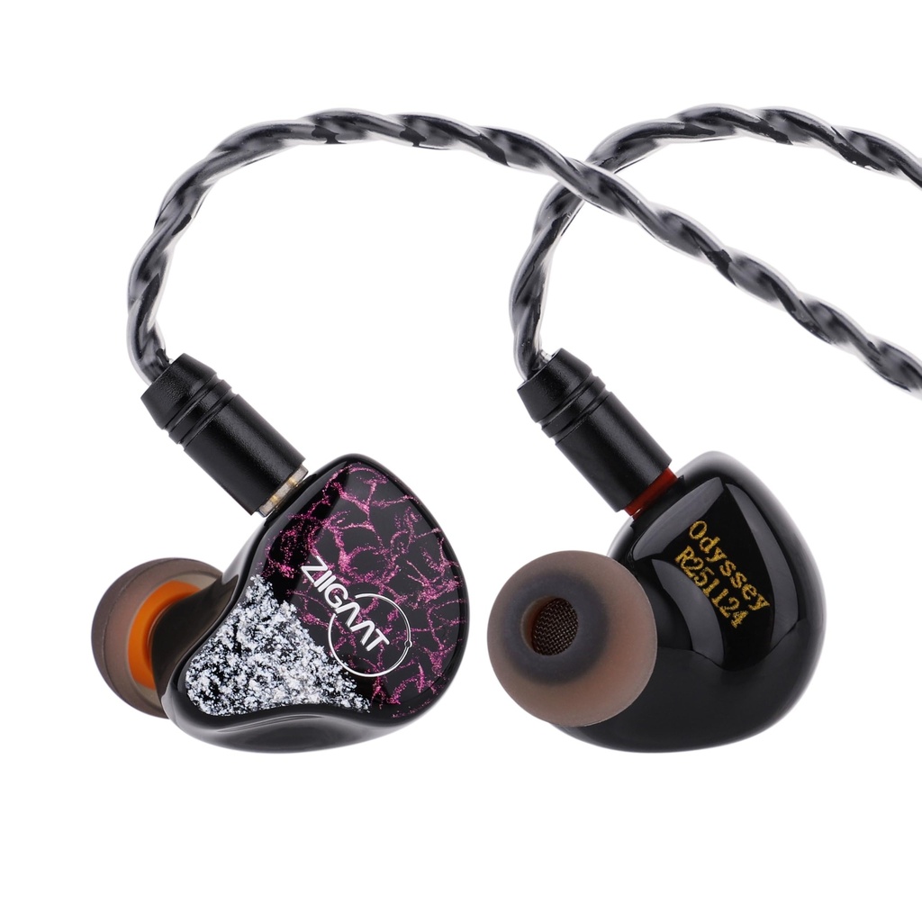 Linsoul ZiiGaat Odyssey InÃ”Ã‡Ã´Ear Monitor, 1DD+3BA Hybrid IEM Earphone, Wired Gaming Earbu
