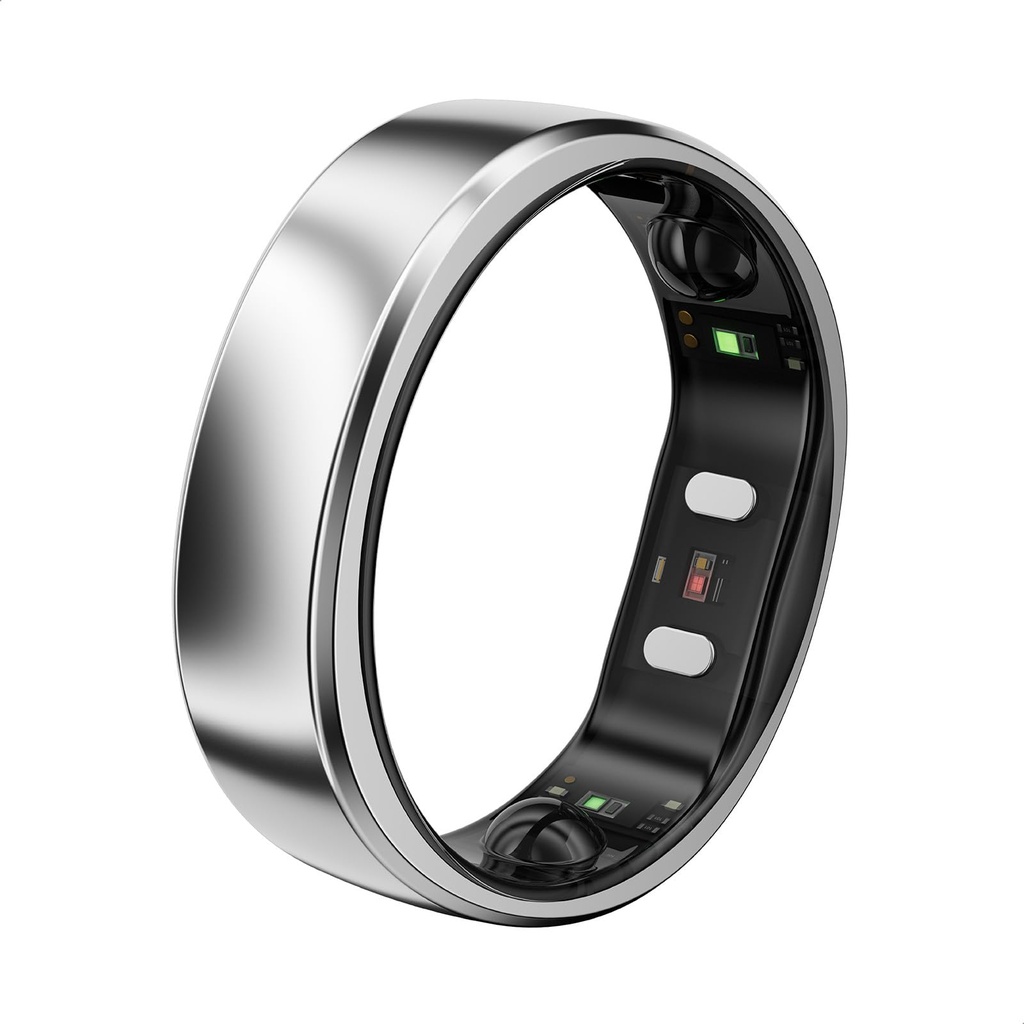 RingConn Gen 2 Air, Ultra-Thin AI Smart Ring, Size First with Sizing Kit, 10-Day Battery Li