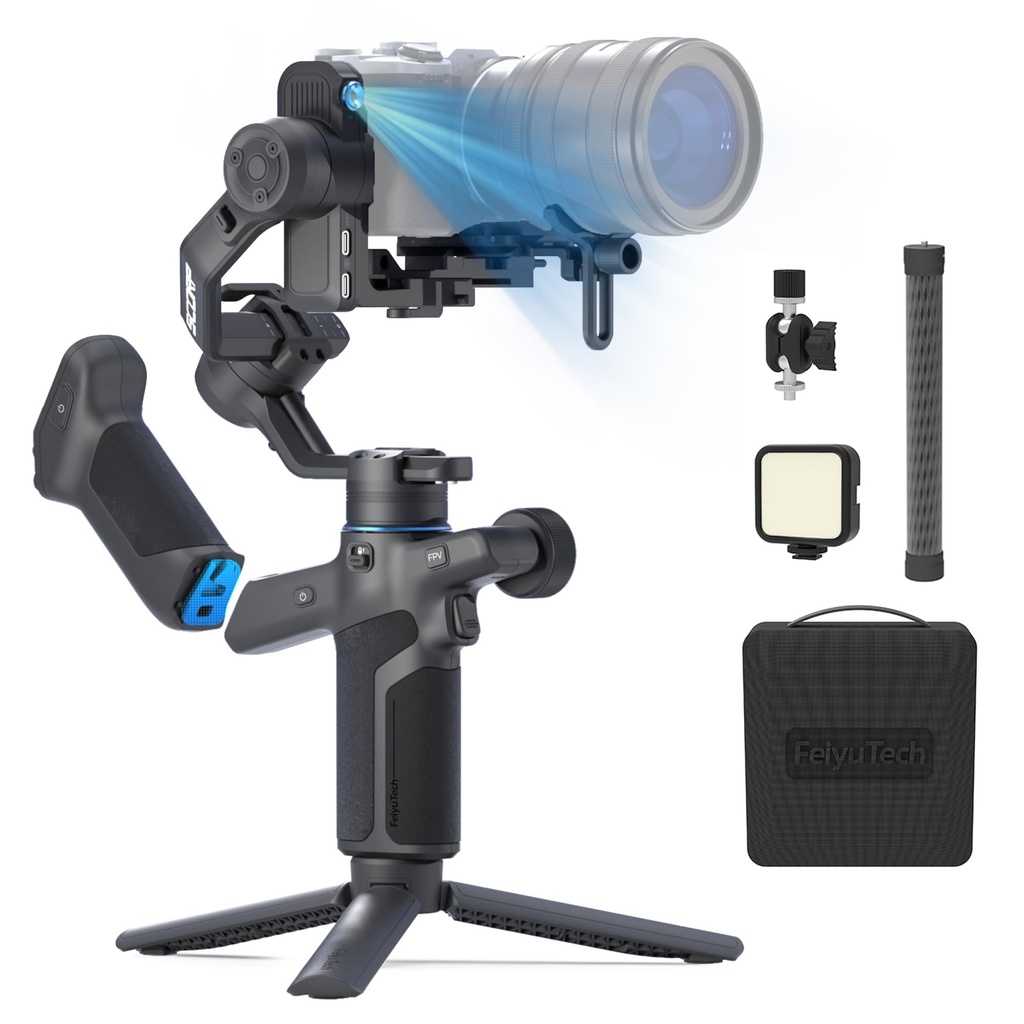 [OFFICIAL] Feiyutech SCORP Mini 3 Pro [Combo] 3 Axis AI Tracking Gimbal Stabilizer for Camera
