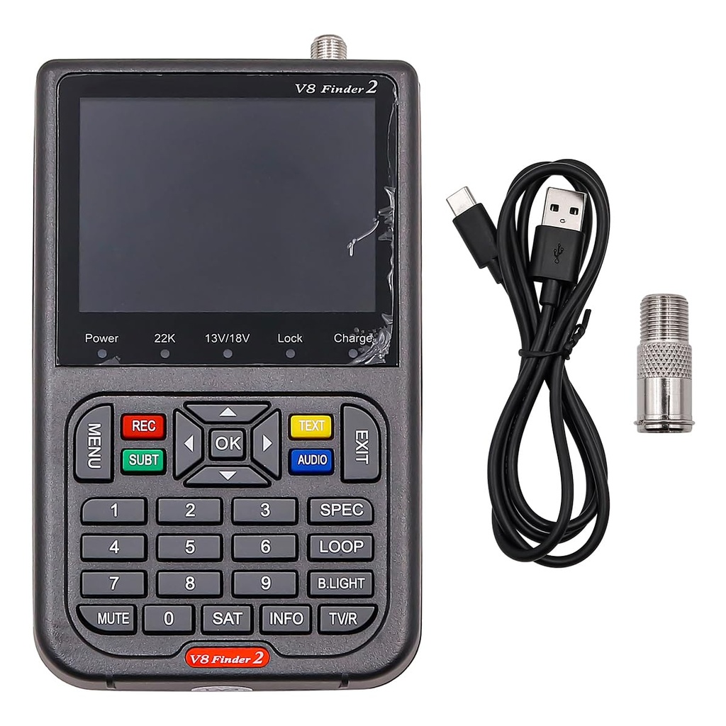 CENPEK V8 Finder2 Satellite Finder Digital Finder Meter Satellite Detection DVB-S2X Signal