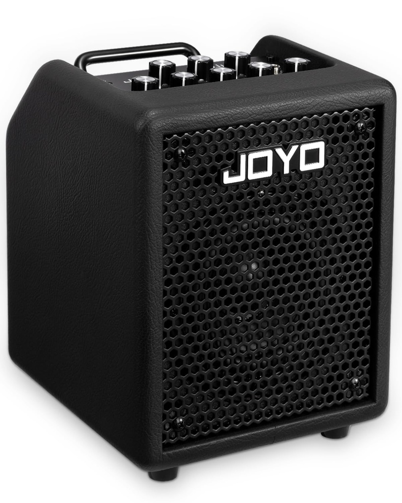 JOYO 30W Bass Amp Portable Combo Amplifier 4" Speaker with Bluetooth 5.1 + OTG Direct Record