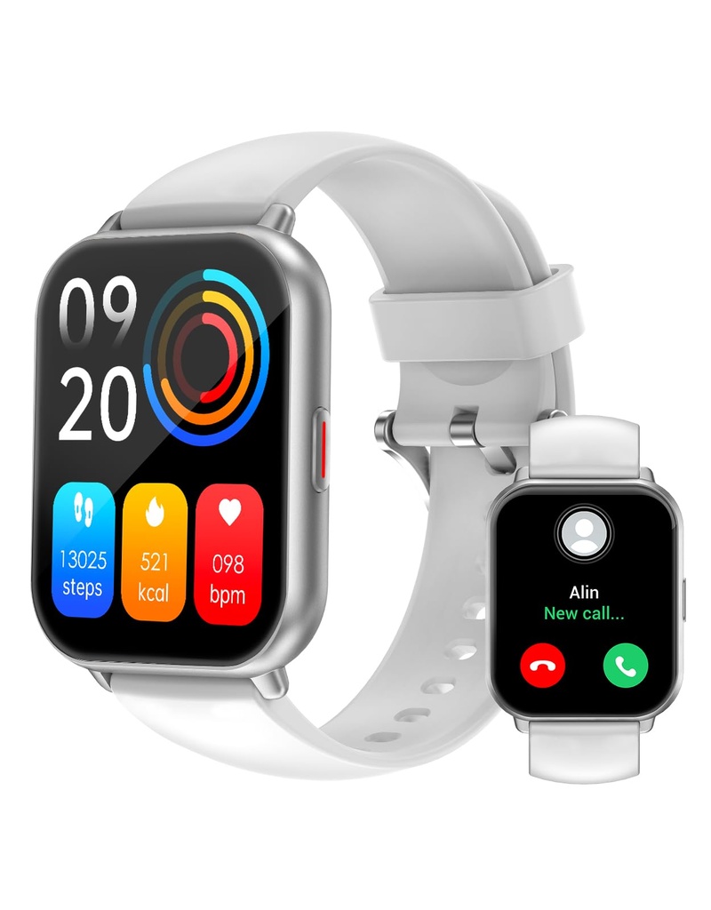 RUIMEN Smart Watch Answer Dial Call,Smart Watches for Women Men HD Touch Screen Fitness watch
