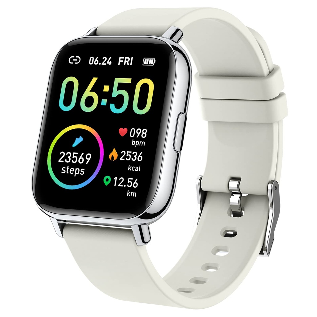 Motast Smart Watch, Fitness Tracker 1.69" Touch Screen Fitness Watch with Heart Rate Sleep Monitor