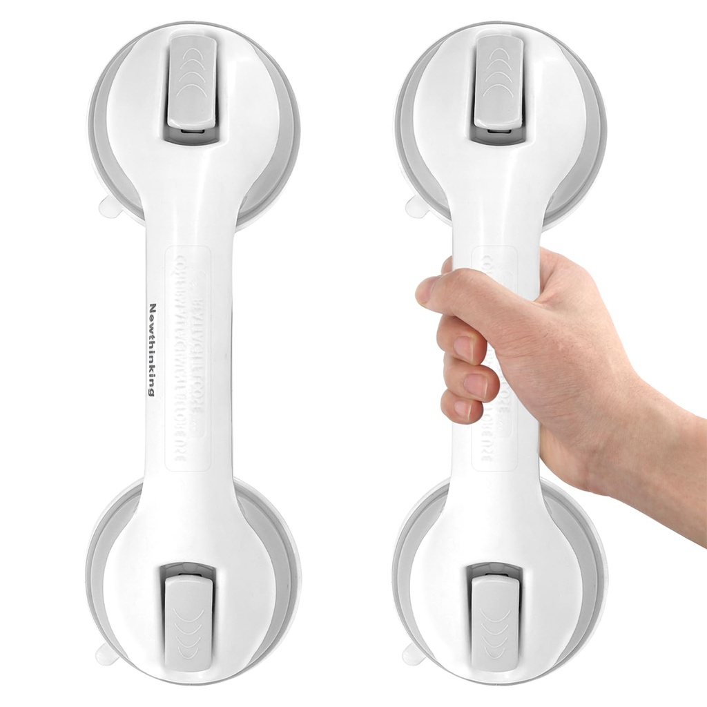 Newthinking Suction Bathroom Grab Rails, Hand Rail for Disabled, Portable Mobility Aids Safe