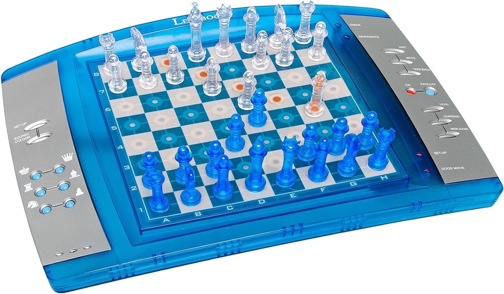 Lexibook, ChessLight, Electronic Chess Game with Touch, Sensitive Keyboard and Light and Sou