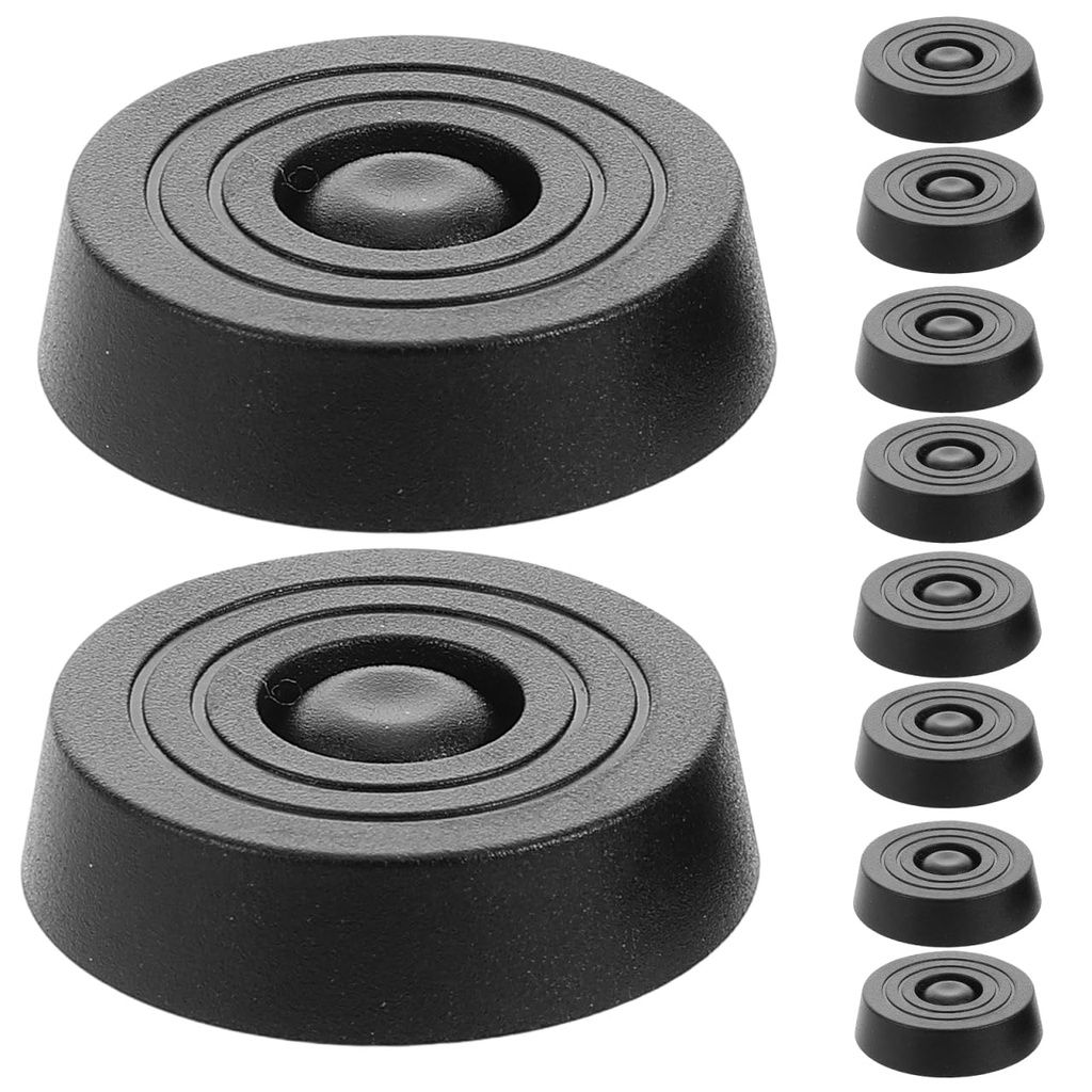 NUOBESTY Replacement Vacuum Cleaner Wheels Rubber Anti Collision Casters Supportive Small Wh