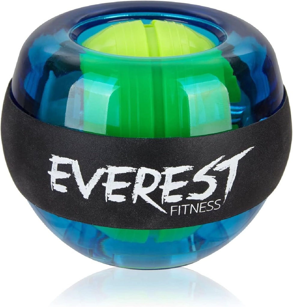 EVEREST FITNESS Gyroscope - Gyro Ball for Wrist Strengthening & Training - Light Up Gyroscop