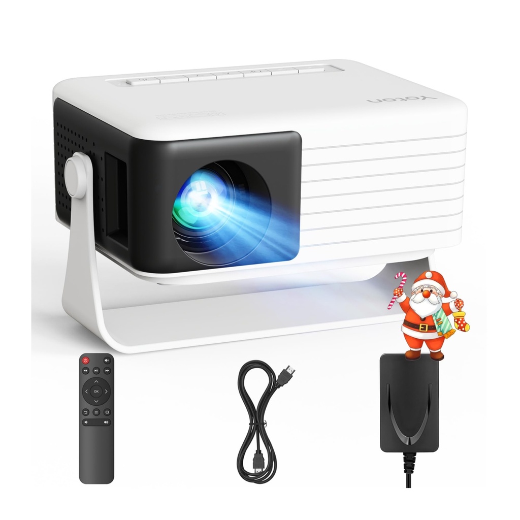 Yoton Y3 Mini Projector 2026 Upgraded Auto Keystone Portable Projector for bedroom