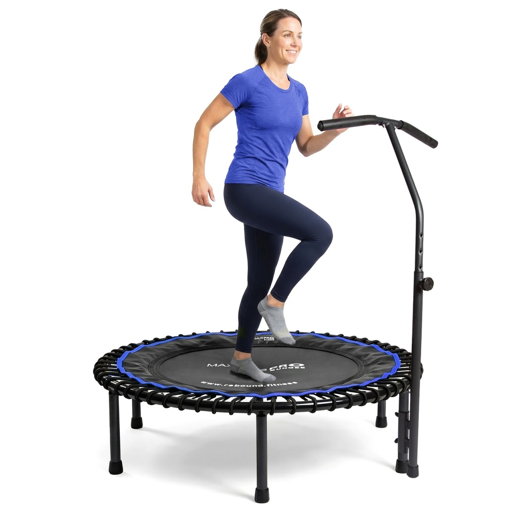 Maximus Pro Bungee Rebounder with T Bar Handle | Stronger Quieter & Softer Bounce | 40''
