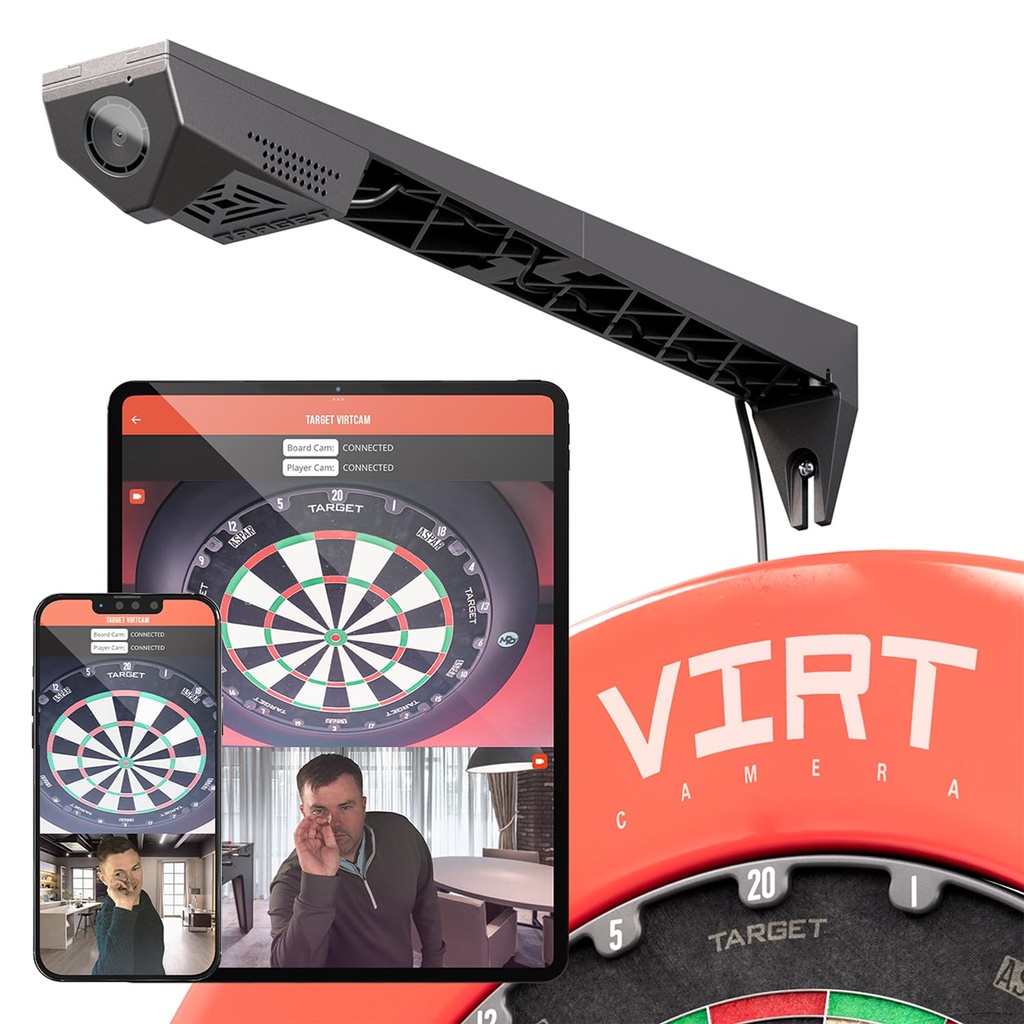Target Darts Virt Dartboard Camera System | Virt Cam for Dart Board, Dart Cameras 
