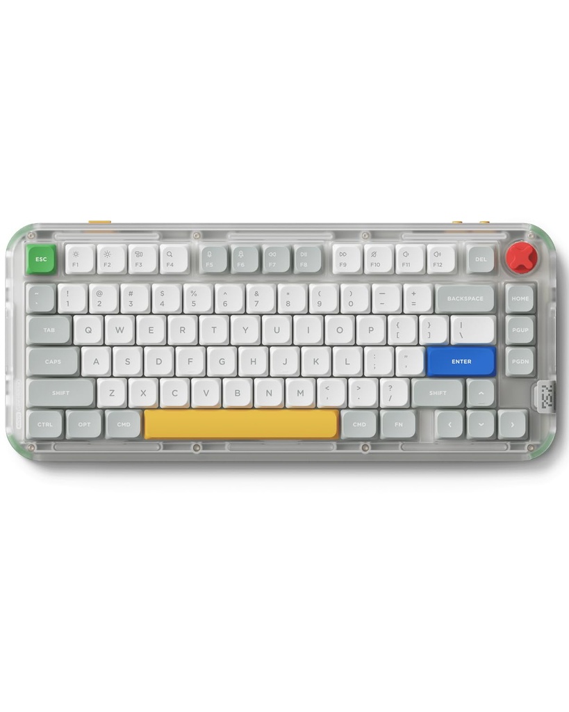 nuphy Kick75 Wireless Low Profile Mechanical Keyboard with Volume Knob