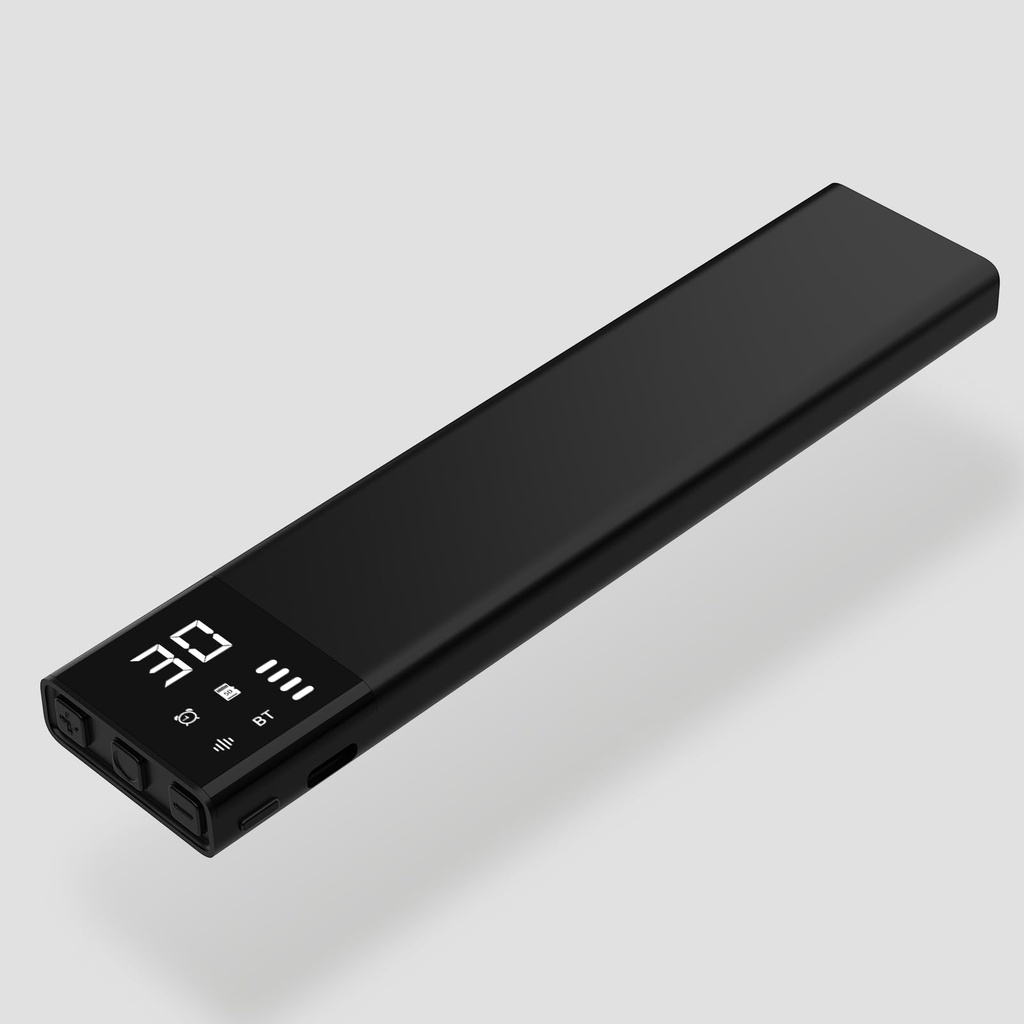 Under-Pillow Bone Conduction Sleep Speaker with Display, Extended Size Wireless Bluetooth Wh