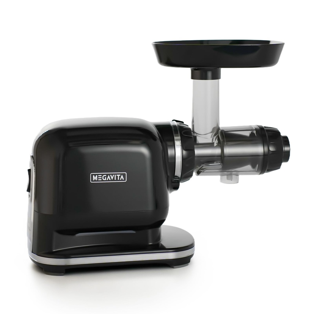 Cold Press Juicer Machine, MEGAVITA Slow Juicer Cold Press with Auger, Low Decibels Juicers