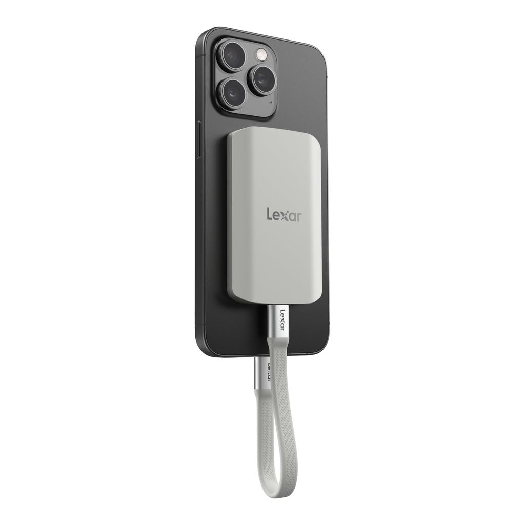 Lexar ES5 Portable SSD 1TB, USB 3.2 Gen2x2 up to 2000MB/s Read and Write, IP65, Magsafe