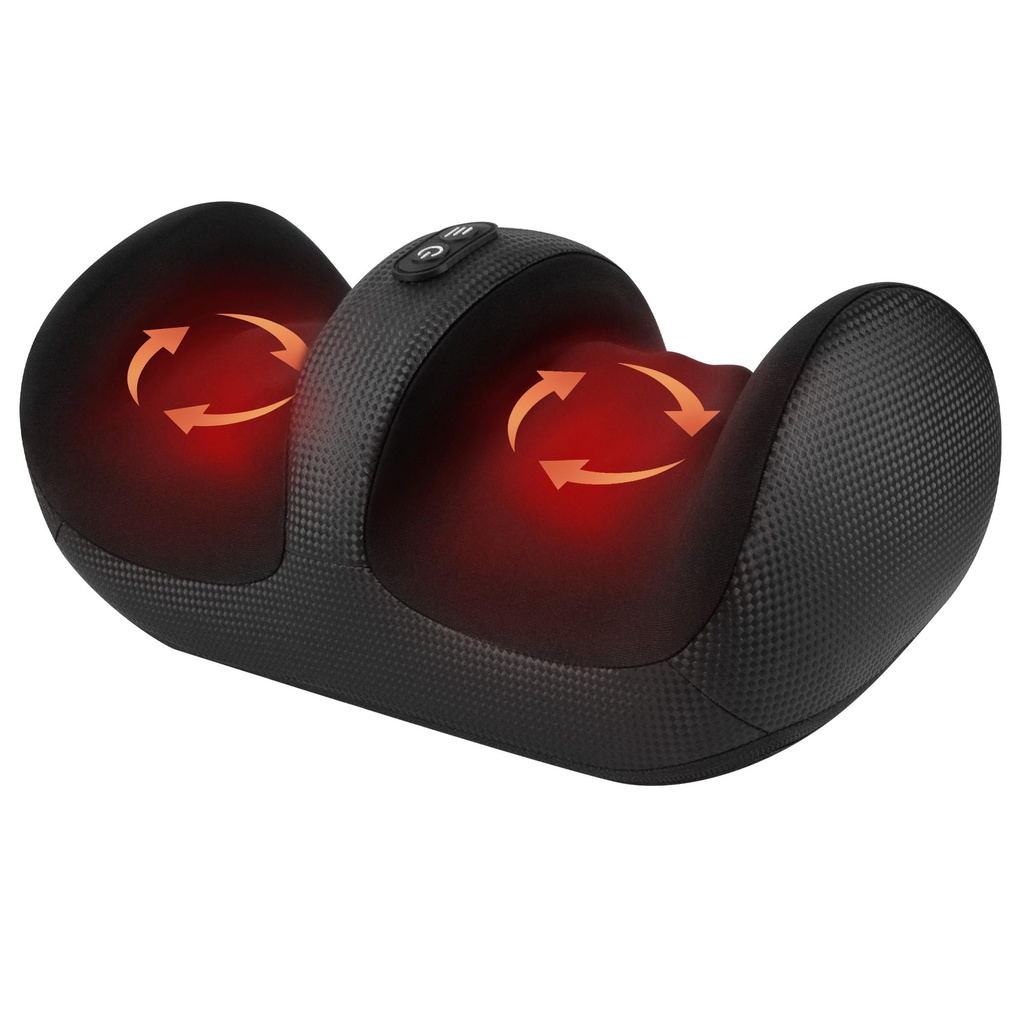 Nekteck Shiatsu Foot Massager with Heat, Foot and Calf Massager with Massage Roller, Lightw