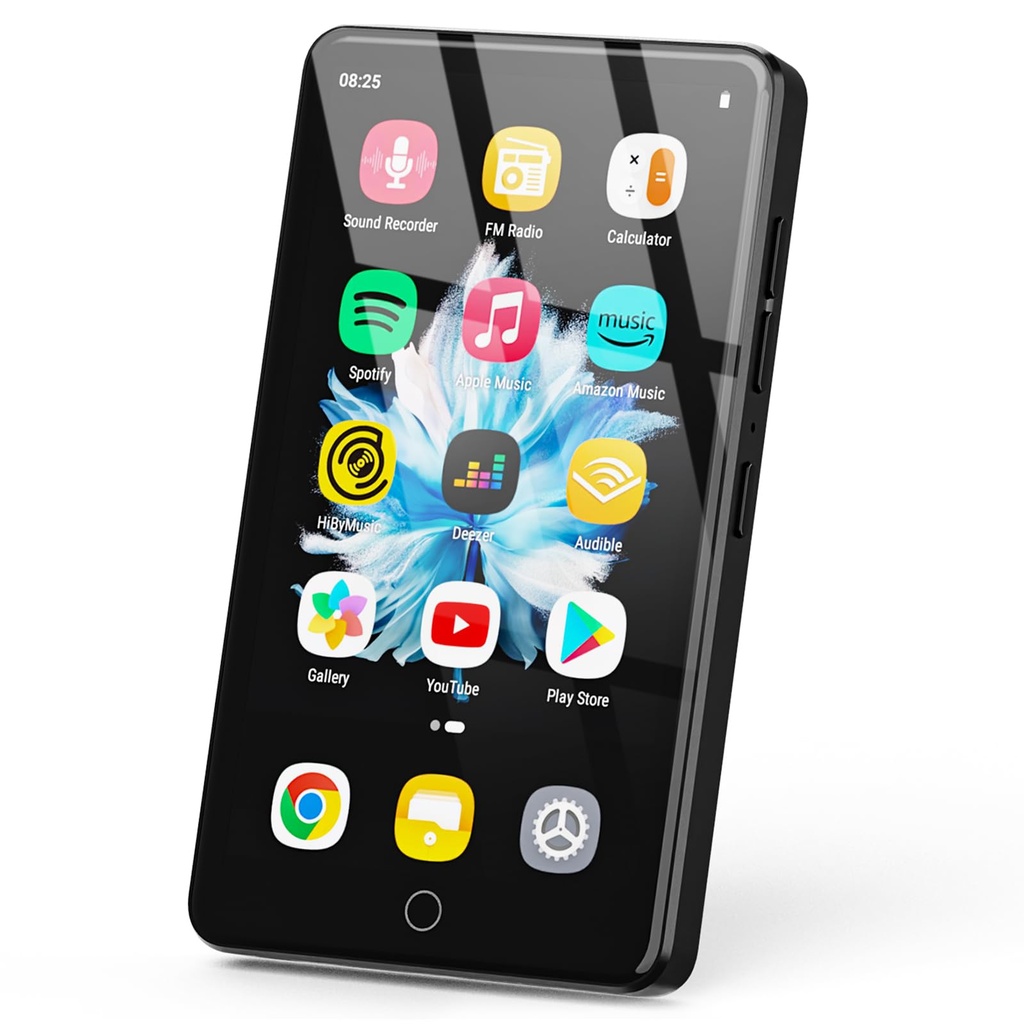 144GB MP3 Player with WiFi & Bluetooth, 4.02 IPS HD MP4 Player, MP3 Player with Speaker