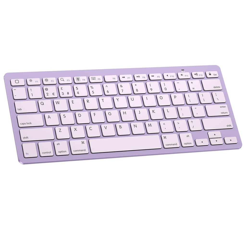 OMOTON Bluetooth Wireless Keyboard for iOS Compatible with iPad Pro/Air/Mini, iPhone and Mo
