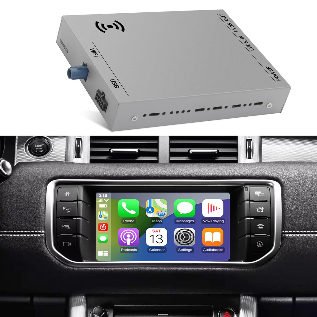 Wireless CarPlay Receiver SmartBox for Land Rover Range Rover/Evoque/Discovery 4 Jaguar XE